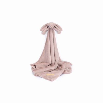 Jellycat Bashful Luxe Konijn Rosa Dekens | JA4680521